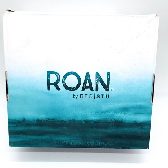 Roan by Bed Stu Zoey Tan Stacked Heel Buckle Ankle Boots Women's Size 9.5 - Picture 7 of 15